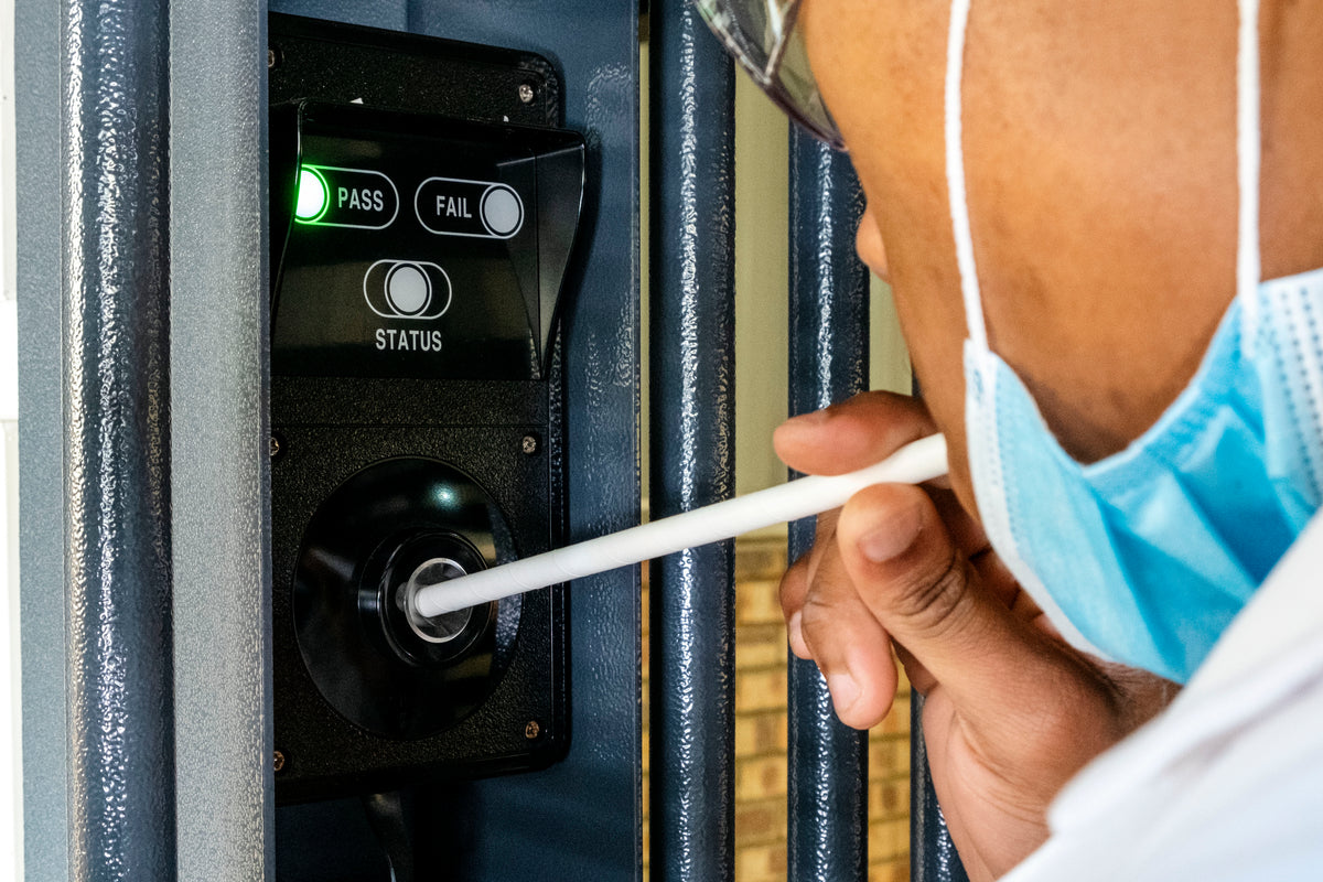 Breathalyser Testing in the Time of the Covid-19 Pandemic with a Breathalyser Testing in the Time of the Covid-19 Pandemic with a