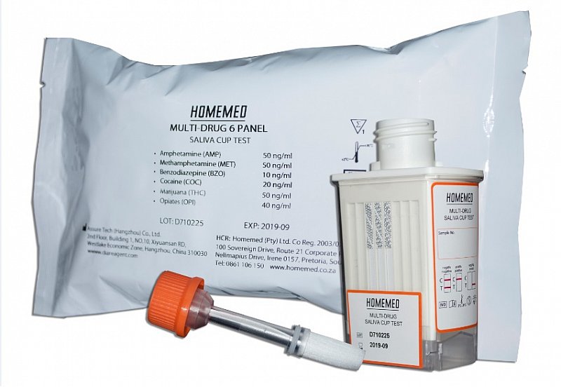 Test Multidrogas 6 Substancias Saliva Pack 1 unidad – Lidertest