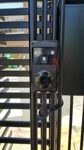Alcoscan EBS010 Integrated with Firefly Time & Attendance fitted into a quarter-lock turnstile