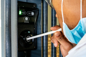 Breathalyser Testing in the Time of the Covid-19 Pandemic with a No-Contact Fixed Breathalyser
